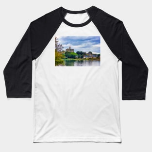 A view of the River Coquet, Warkworth, Northumberland Baseball T-Shirt